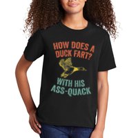How Does A Duck Fart Funny Duck For Hunters Kids T-Shirt
