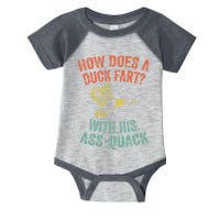 How Does A Duck Fart Funny Duck For Hunters Infant Baby Jersey Bodysuit