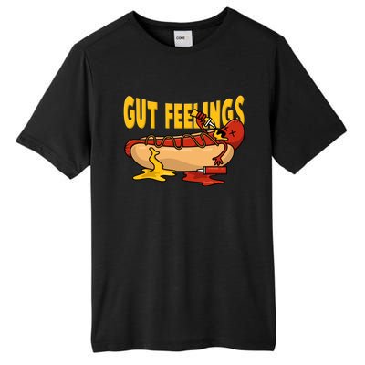 Hot Dog And Bun Gut Feelings Funny Sausage Food Coma Gift Tall Fusion ChromaSoft Performance T-Shirt