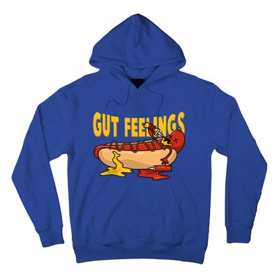 Hot Dog And Bun Gut Feelings Funny Sausage Food Coma Gift Hoodie