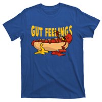 Hot Dog And Bun Gut Feelings Funny Sausage Food Coma Gift T-Shirt