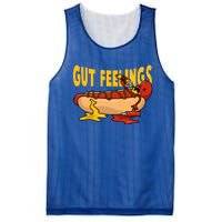 Hot Dog And Bun Gut Feelings Funny Sausage Food Coma Gift Mesh Reversible Basketball Jersey Tank