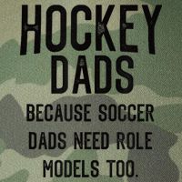 Hockey Dads Because Soccer Dads Need Role Models Too Legacy Tie Dye Trucker Hat
