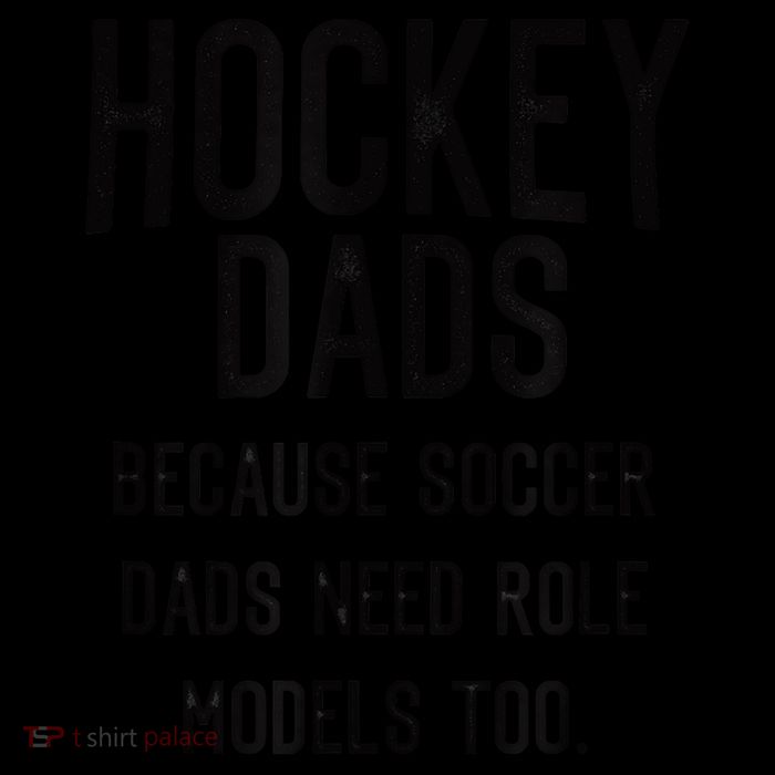 Hockey Dads Because Soccer Dads Need Role Models Too Youth Performance Sprint T-Shirt