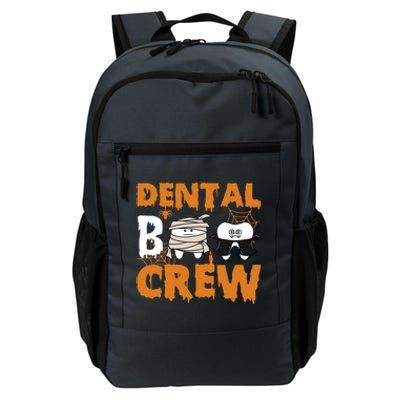 Halloween Dental Boo Crew Dentist Assistant Tooth Teeth Cool Gift Daily Commute Backpack