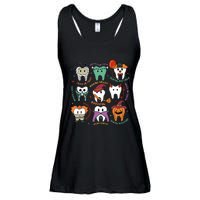 Halloween Dental Boo Crew Dentist Costume Teeth Ladies Essential Flowy Tank