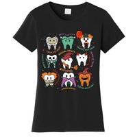 Halloween Dental Boo Crew Dentist Costume Teeth Women's T-Shirt