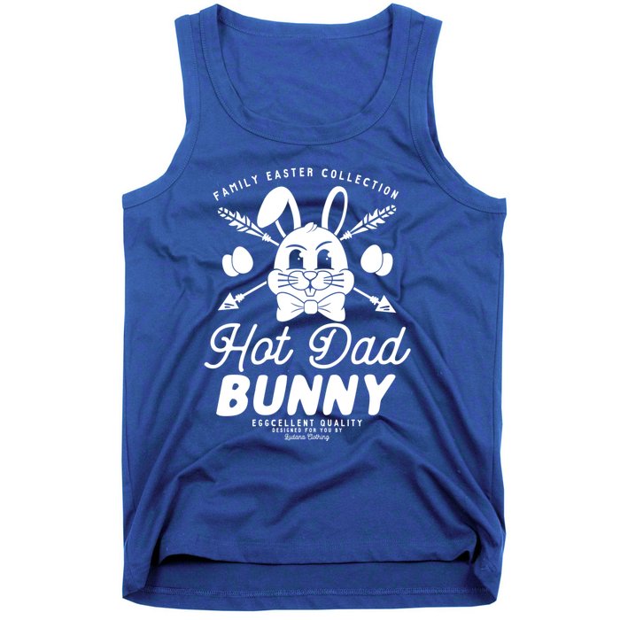 Hot Dad Bunny Matching Family Outfit Easter Party Pajama Great Gift Tank Top