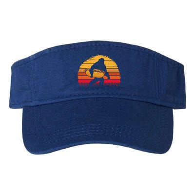 Hot Dog Bigfoot Legend Hotdog Sausage Frankfurter Wiener Gift Valucap Bio-Washed Visor