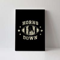 Horns Down Beat Texas Funny Tuck Fexas Canvas