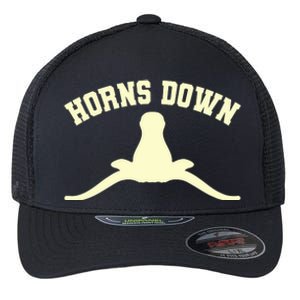 Horns Down Flexfit Unipanel Trucker Cap