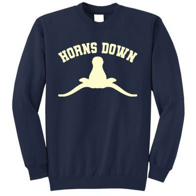 Horns Down Tall Sweatshirt