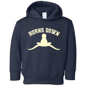 Horns Down Toddler Hoodie