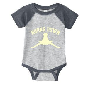 Horns Down Infant Baby Jersey Bodysuit