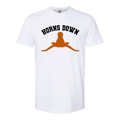 Horns Down Softstyle CVC T-Shirt