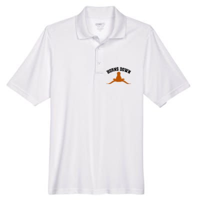 Horns Down Men's Origin Performance Pique Polo