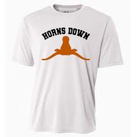 Horns Down Cooling Performance Crew T-Shirt