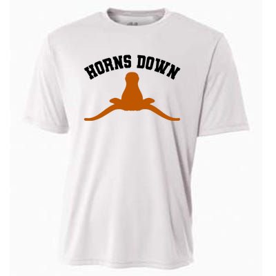 Horns Down Cooling Performance Crew T-Shirt