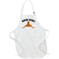 Horns Down Full-Length Apron With Pockets