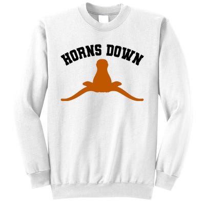 Horns Down Sweatshirt