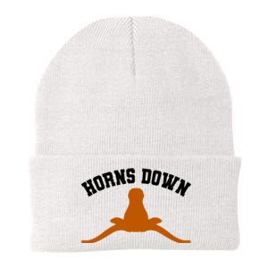 Horns Down Knit Cap Winter Beanie