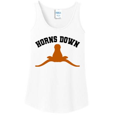 Horns Down Ladies Essential Tank