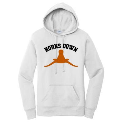 Horns Down Women's Pullover Hoodie