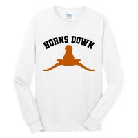 Horns Down Tall Long Sleeve T-Shirt