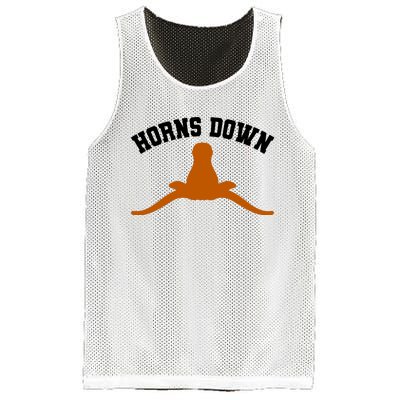 Horns Down Mesh Reversible Basketball Jersey Tank