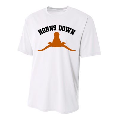 Horns Down Performance Sprint T-Shirt