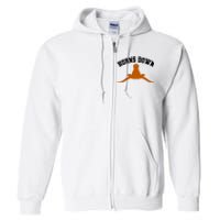 Horns Down Full Zip Hoodie