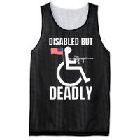 Handicap Disabled But Deadly Mesh Reversible Basketball Jersey Tank