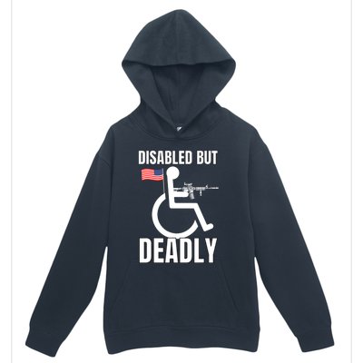 Handicap Disabled But Deadly Urban Pullover Hoodie