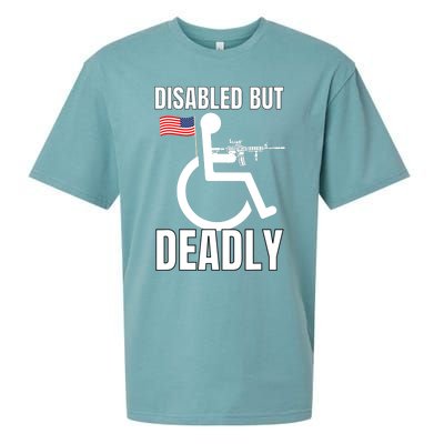 Handicap Disabled But Deadly Sueded Cloud Jersey T-Shirt