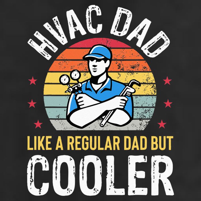 HVAC Dad But Cooler Funny HVAC Technician Father 11oz C Handle Ceramic Mug