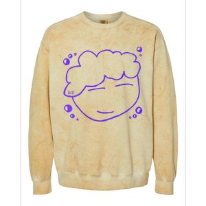 Hey Drawing By Brenden Bcr Colorblast Crewneck Sweatshirt