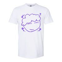 Hey Drawing By Brenden Bcr Softstyle CVC T-Shirt