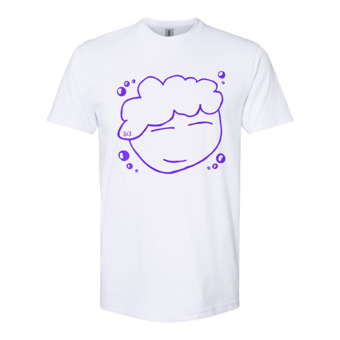 Hey Drawing By Brenden Bcr Softstyle CVC T-Shirt