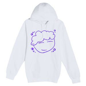 Hey Drawing By Brenden Bcr Premium Pullover Hoodie