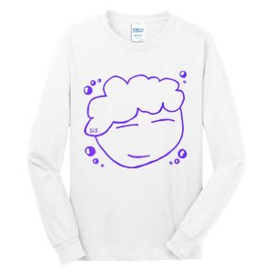 Hey Drawing By Brenden Bcr Tall Long Sleeve T-Shirt