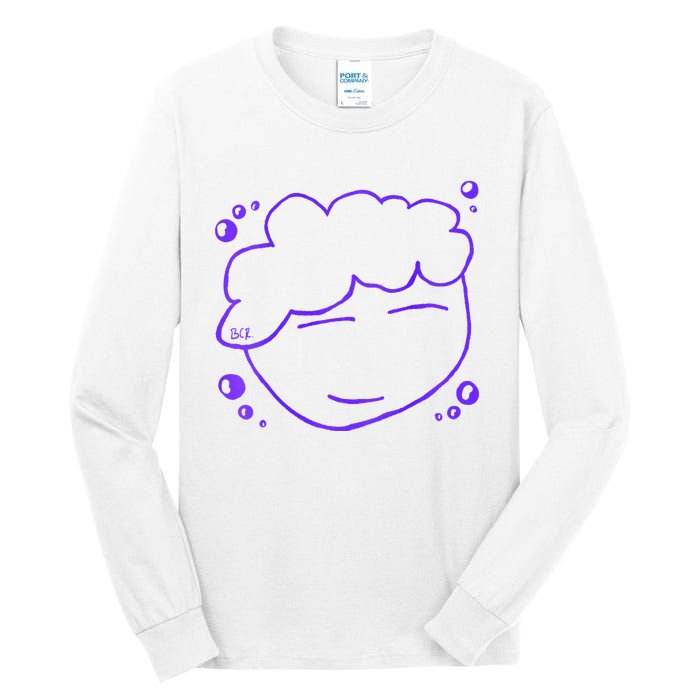 Hey Drawing By Brenden Bcr Tall Long Sleeve T-Shirt