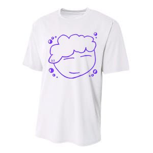 Hey Drawing By Brenden Bcr Performance Sprint T-Shirt