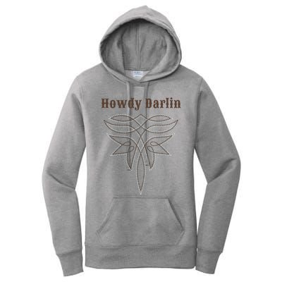 Howdy Darlin Boot Stitch Women's Pullover Hoodie