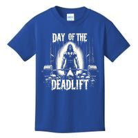 Horror Deadlifter Bodybuilder Deadlifting Workout Training Great Gift Kids T-Shirt