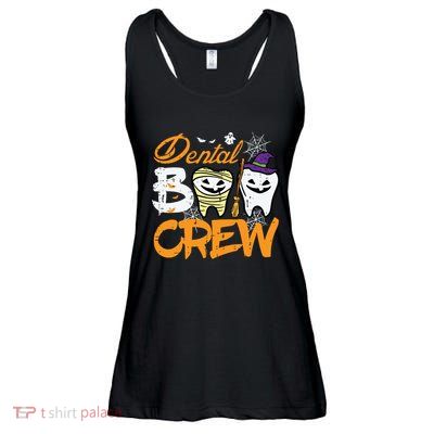 Halloween Dental Boo Crew Dentist Costume Teeth Women Ladies Essential Flowy Tank