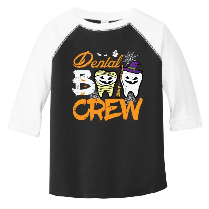 Halloween Dental Boo Crew Dentist Costume Teeth Women Toddler Fine Jersey T-Shirt