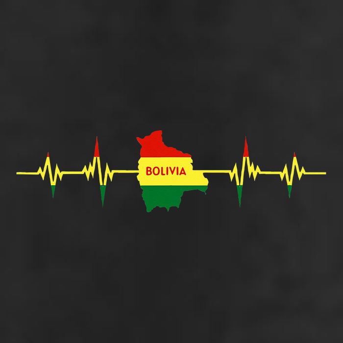 Heartbeat Design Bolivian Flag Bolivia 25L Jumbo Tote