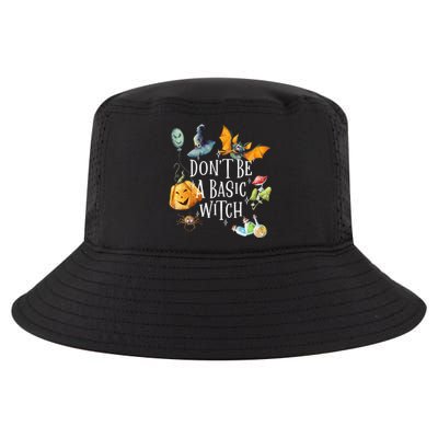 Halloween Dont Be A Basic Witch Gift Cool Comfort Performance Bucket Hat