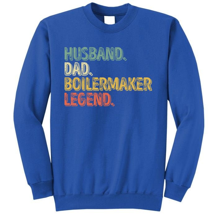 Husband Dad Boilermaker Legend Great Gift Funny Fathers Day Cute Gift Tall Sweatshirt