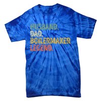 Husband Dad Boilermaker Legend Great Gift Funny Fathers Day Cute Gift Tie-Dye T-Shirt